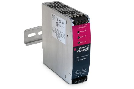TRACOPOWER AC-DC Power Supply, TCI 130-148-J, 48V dc, 2.708A, 130W, 1 Output, 90 → 264V ac Input Voltage [TCI 130-148-J]; 197-760