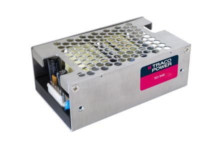 TRACOPOWER AC-DC Power Supply, TCI 240-148-J, 48V dc, 5A, 240W, 1 Output, 90 → 264V ac Input Voltage [TCI 240-148-J]; 197-770