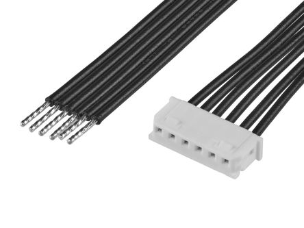 Molex 6 Way Female to 6 Way Pigtail Wire to Board Cable, 100mm [2196791061]; 198-622