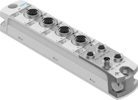 Festo CPX-AP-I Series Analogue Input Module for Use with Valve Terminals, Analog, Socket, 24 V dc [CPX-AP-I-4AI-U-I-RTD-M12]; 198-993