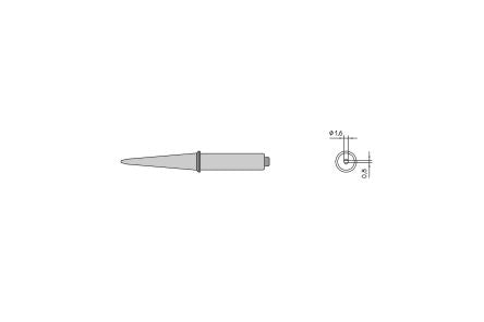 Weller CT5C7 (370°C) 3,2 mm Screwdriver Soldering Iron Tip for use with W61 [4CT5C7-1]; 199-050