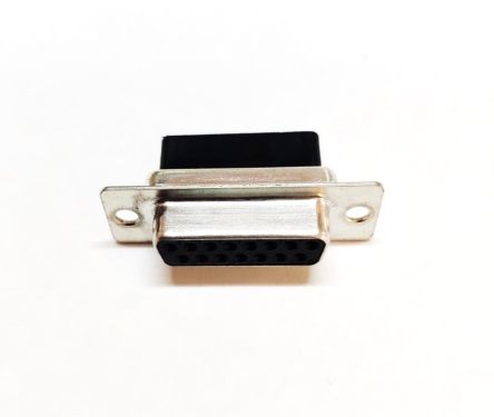 RS PRO 15 Way Panel Mount D-sub Connector Socket, with Panel [0]; 199-092