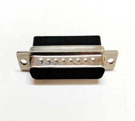 RS PRO 25 Way Panel Mount D-sub Connector Plug, with Panel [0]; 199-094