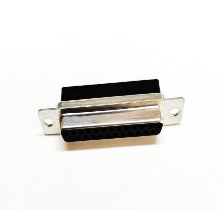 RS PRO 25 Way Panel Mount D-sub Connector Socket, with Panel [0]; 199-098