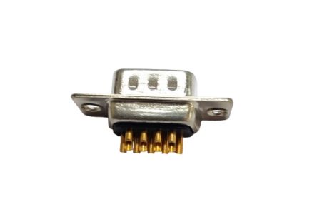 RS PRO 9 Way Panel Mount D-sub Connector Plug, with Panel [0]; 199-118