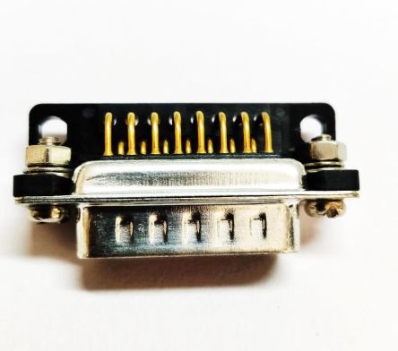 RS PRO 15 Way Right Angle Through Hole D-sub Connector Plug [0]; 199-132