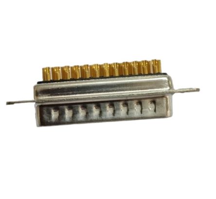 RS PRO 25 Way Panel Mount D-sub Connector Plug, with Panel [0]; 199-139