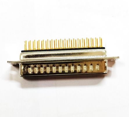 RS PRO 37 Way Panel Mount D-sub Connector Plug, with Panel [0]; 199-156