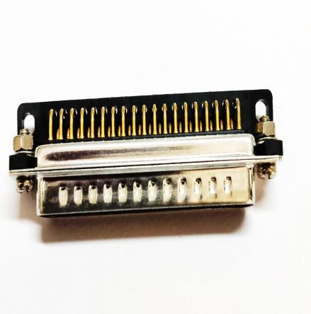 RS PRO 37 Way Right Angle Through Hole D-sub Connector Plug [0]; 199-160