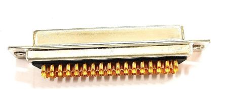 RS PRO 37 Way Panel Mount D-sub Connector Socket, with Panel [0]; 199-162