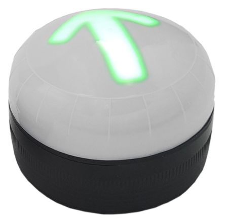 RS PRO Amber, Green, Red LED Beacon, 5 V dc, IP54, Magnetic Base [0]; 199-183
