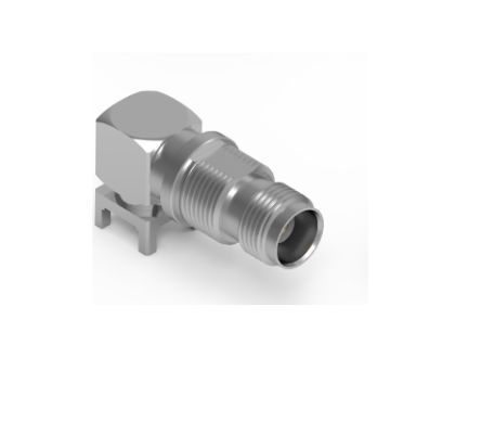 Wurth Elektronik WR-TNC Series, Jack Cable Circular Coaxial Connector, Wire Termination, Right Angled Body [67011002241501]; 204-487