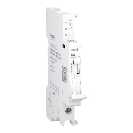 Schneider Electric Auxiliary Contact, 1 Contact, 1 C/O, Clip-on, Acti9 Acti9 Auxiliaires [A9N26917]; 205-186