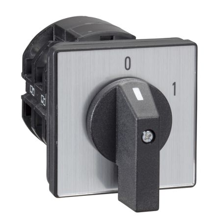 Schneider Electric, 4P 2 Position 90° On-Off Cam Switch, 690V (Volts), 63A, Rotary Actuator [K63D004HP]; 205-288