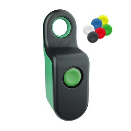 Schneider Electric Harmony Series Push Button Transmitter, Momentary, Flush Mount, 22mm Cutout, IP65 [ZBRM21B0]; 205-322