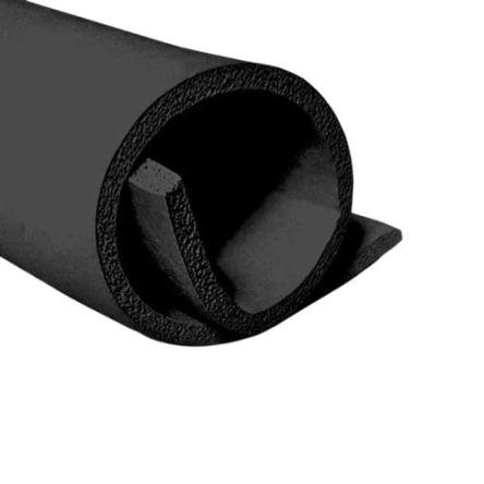 RS PRO Black EPDM Rubber Sheet, 1m x 1m x 8mm, -20°C to 85°C [0]; 205-428