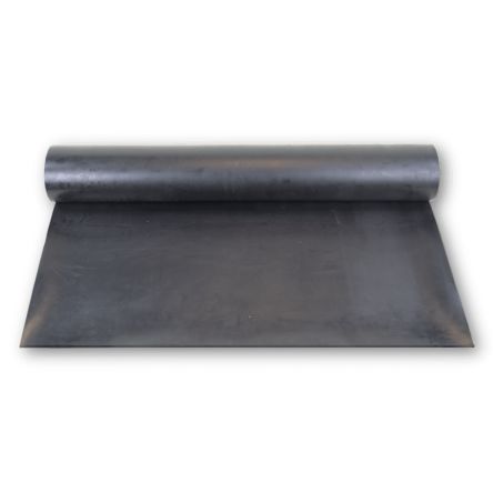RS PRO Black Chloroprene Rubber Sheet, 1m x 1.4m x 4mm, -30°C to 120°C [0]; 205-562
