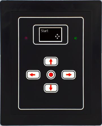 RS PRO Black Wired Numeric Keypad [0]; 206-041