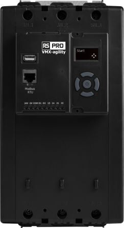 RS PRO Soft Starter, , 90 kW, 200 → 600 V, 3 Phase, IP20 [0]; 206-111