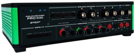 Digilent Analog Discovery Pro 5000 Series, 2GHz Mixed Signal Oscilloscope, 5 Analogue Channels [411-003]; 206-425