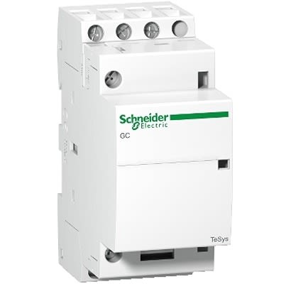 Schneider Electric TeSys TeSyS GC Contactor, 240 V Coil, 3-Pole, 16 A, 0.65 W, 3NO, 250 V [GC1630M5]; 207-160