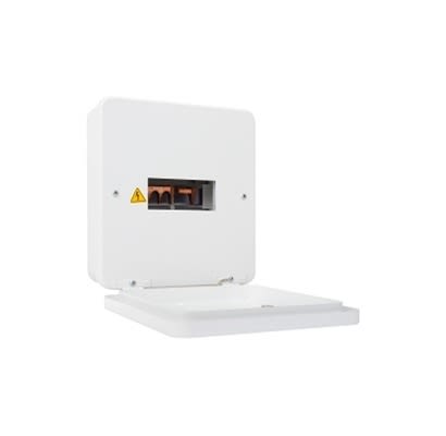 Schneider Electric 4 Way Metal Consumer Unit, 100A, IP3x (with cover), IPxx D (on top) EZ9E4 [EZ9E4MCU]; 207-216