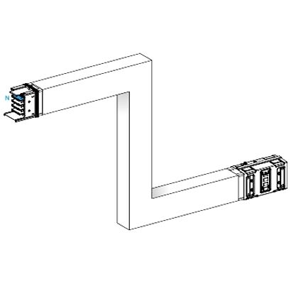 Schneider Electric Busbar Trunking Joint, Canalis Series [KSA1000DZE43A]; 207-230
