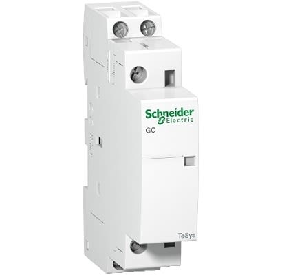 Schneider Electric TeSys GC1620 Contactor, 110 V Coil, 2-Pole, 16 A, 0.65 W, 2NO, 250 V [GC1620F5]; 207-288