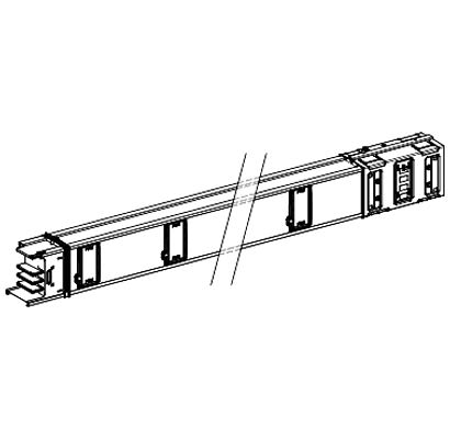 Schneider Electric Trunking Unit, Canalis Series [KSA800ED35010]; 207-297
