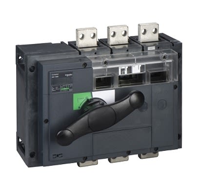 Schneider Electric Fuse Switch Disconnector, 3 Pole, 1600A Max Current [31364]; 207-378