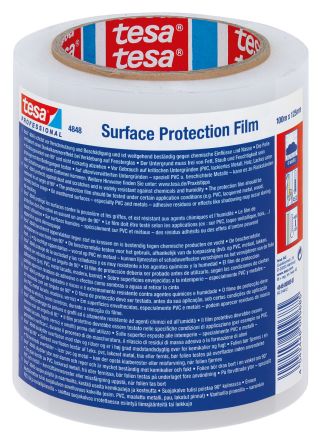 Tesa 4848 Transparent Packing Tape, 100m x 125mm [04848-00003-01]; 207-809