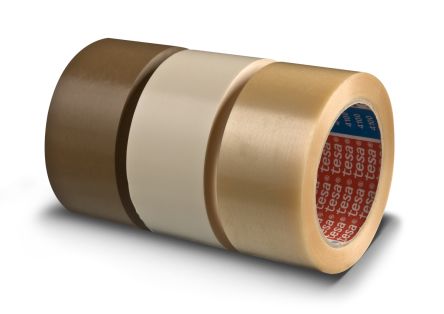 Tesa 4100 Chamois Packing Tape, 66m x 75mm [04100-00060-00]; 207-830