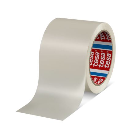 Tesa 4120 White Packing Tape, 66m x 75mm [04120-00023-00]; 207-852