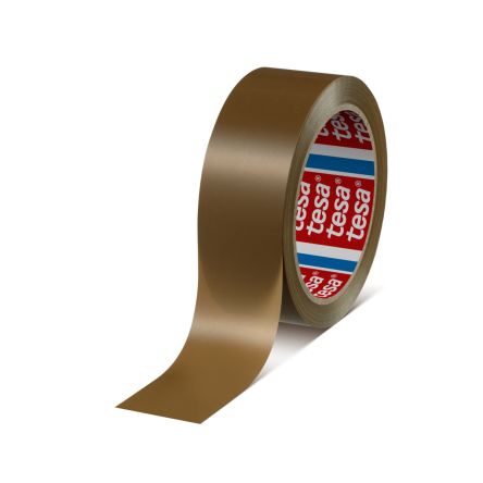Tesa 4120 Chamois Packing Tape, 66m x 38mm [04120-00041-00]; 207-855