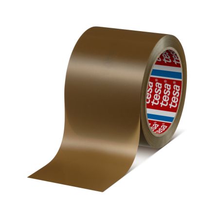 Tesa 4120 Chamois Packing Tape, 66m x 75mm [04120-00043-00]; 207-858