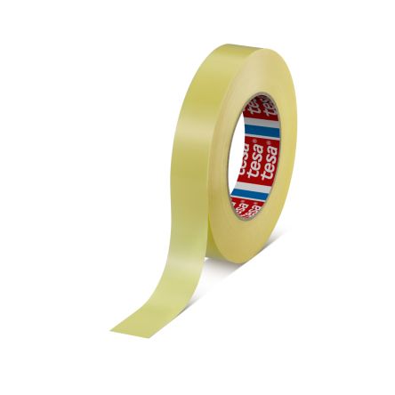 Tesa 4289 Yellow Packing Tape, 66m x 25mm [04289-00110-10]; 207-861