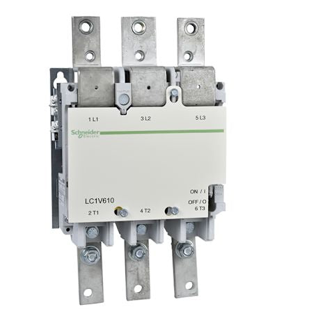 Schneider Electric TeSys LC1V Contactor, 220-240 V ac Coil, 3-Pole, 610 A, 800 kW, 3NO, 1 kV ac [LC1V610P7]; 211-959