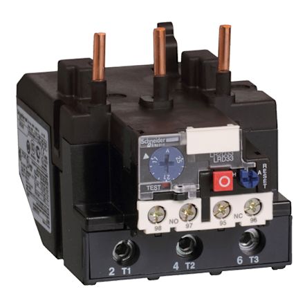Schneider Electric LRD Overload Relay 1NO + 1NC, 17-25 A F.L.C, 25 A Contact Rating, TeSys [LRD3322]; 211-996