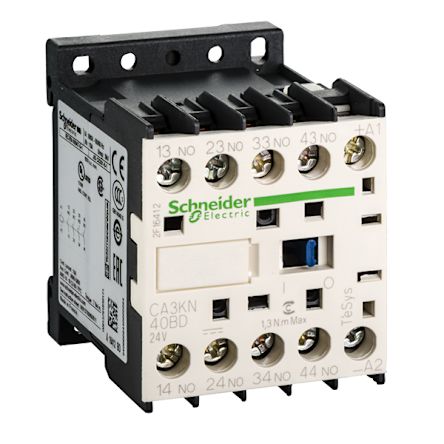 Schneider Electric TeSys K CA3K Control Relay, 60 V dc Coil, 4-Pole, 3NO + 1NC, 690 V [CA3KN31ND3]; 212-035