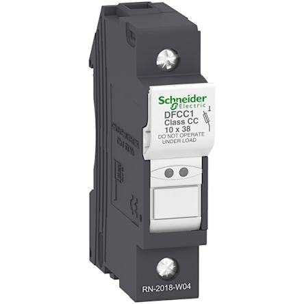 Schneider Electric 30A Fuse Holder, 1P, 600V ac [DFCC1]; 212-037