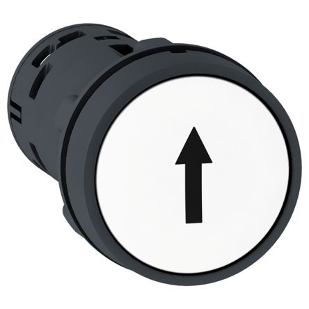 Schneider Electric Harmony Series Push Button, Spring Return, Panel Mount, 22.5mm Cutout, SPDT, IP20, IP65 [XB7NA15341]; 212-044