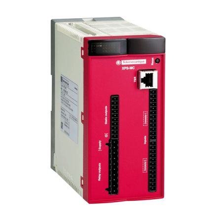 Schneider Electric Preventa XPSMC Series Safety Controller, 16 Safety Inputs, 8 Safety Outputs, 24 V dc [XPSMC16ZP]; 212-046