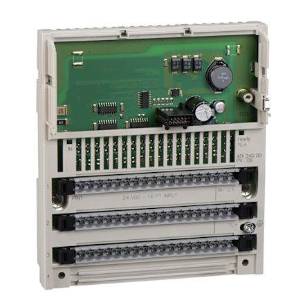 Schneider Electric Momentum Series Discrete Input Module for Use with PLC, Discrete, 24 V [170ADI34000]; 212-091
