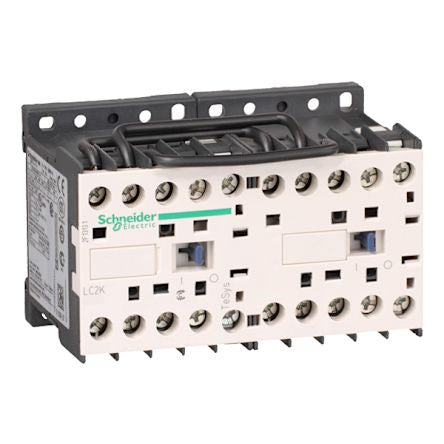Schneider Electric TeSys LC2K Reversing Contactor, 42 V ac Coil, 3-Pole, 9 A, 4 kW, 3NO, 690 V ac [LC2K0901D7]; 212-235