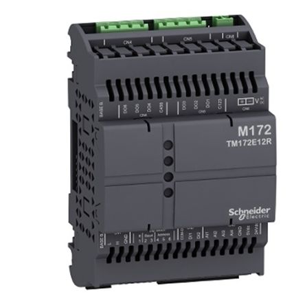Schneider Electric Modicon M171 M172 M173 Series Expansion Module for Use with Modicon M171/M172, Analog, Digital, [TM172E12R]; 212-273
