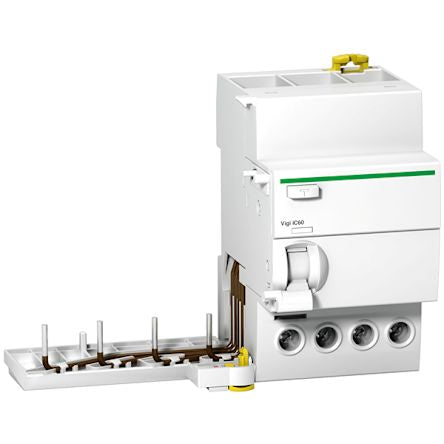 Schneider Electric A9W RCD, 25A, 4 Pole, 30mA, Type A, 400/415V ac [A9W21425]; 212-295