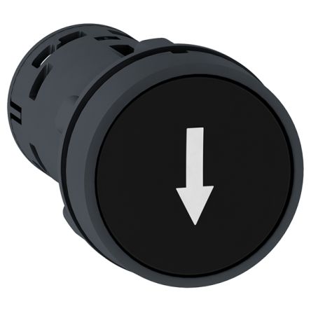 Schneider Electric Harmony Series Push Button, Spring Return, Panel Mount, 22.5mm Cutout, 1NO, IP20, IP65 [XB7NA21343]; 212-309