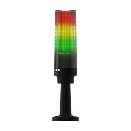Eaton SLC Series Green, Red, Yellow Signal Tower, 3 Lights, 24 V dc, Standard Mount [EP-400208 SLC-100-RYG-24]; 212-374
