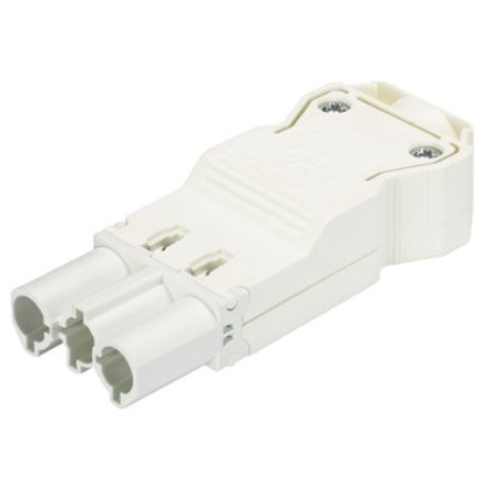 Wieland Gesis CLASSIC Series Connector, 3-Pole, Male, 3-Way, Push-In, 20A, IP40 [92.932.5053.0]; 212-702