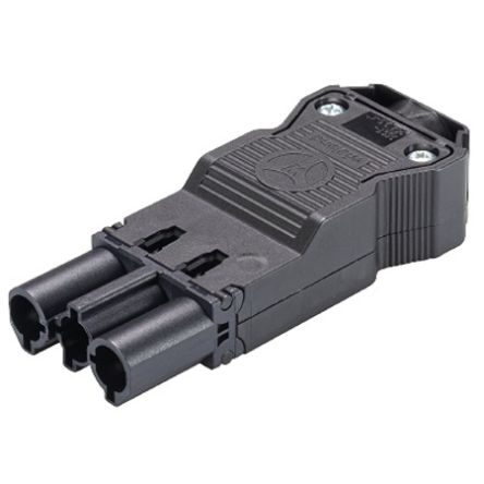 Wieland Gesis CLASSIC Series Connector, 3-Pole, Male, 3-Way, Push-In, 20A, IP40 [92.932.5053.1]; 212-703
